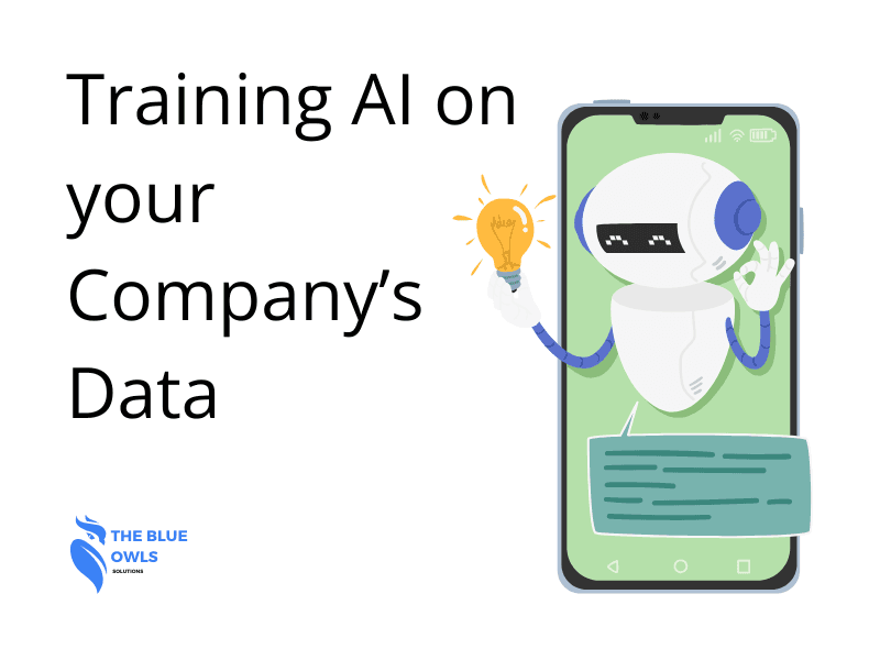 How to Train AI Using Your Company’s Data